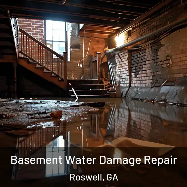  Basement Water Damage Repair Roswell, GA