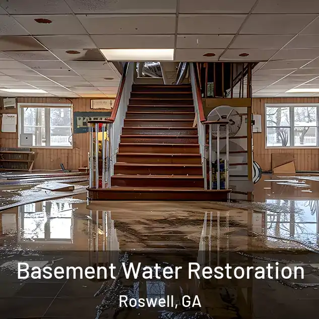  Basement Water Restoration Roswell, GA