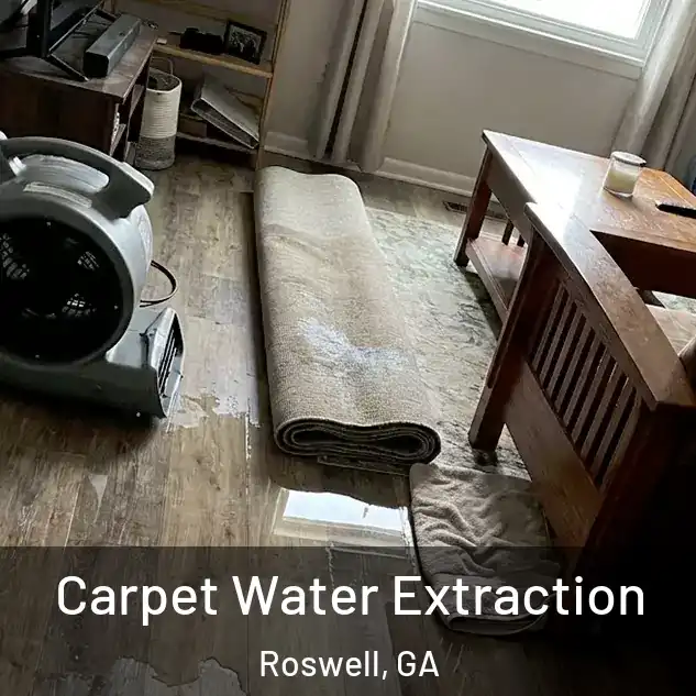  Carpet Water Extraction Roswell, GA