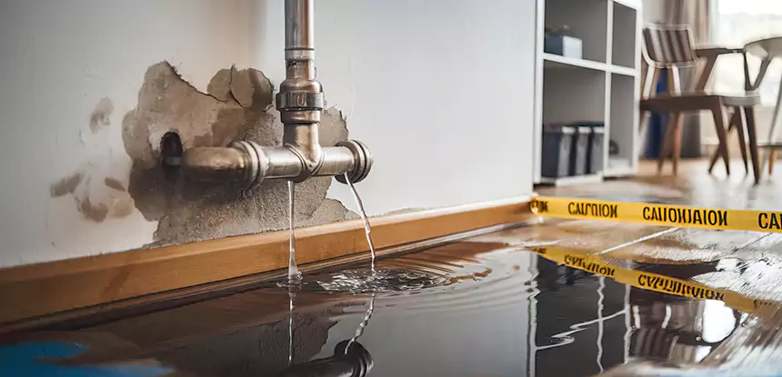 Burst Pipe Cleanup in Roswell