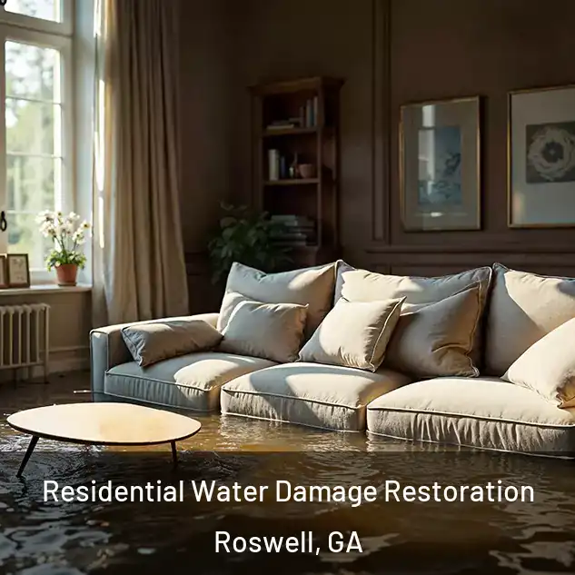  Residential Water Damage Restoration Roswell, GA