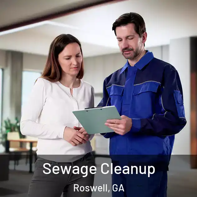  Sewage Cleanup Roswell, GA