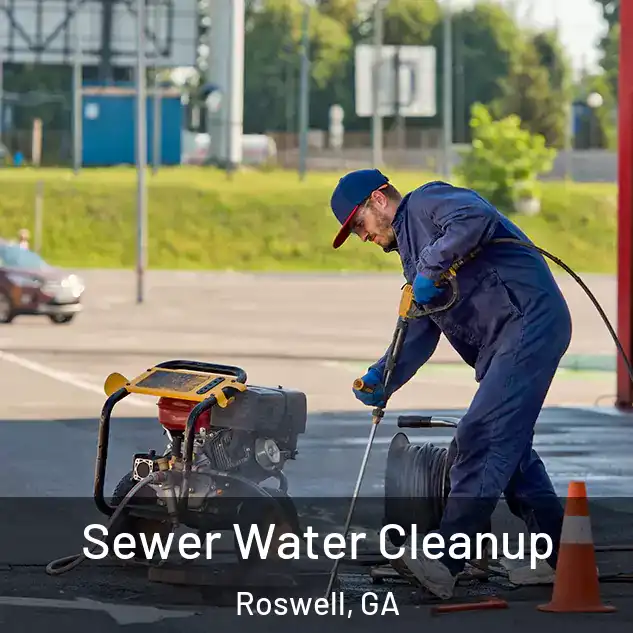  Sewer Water Cleanup Roswell, GA
